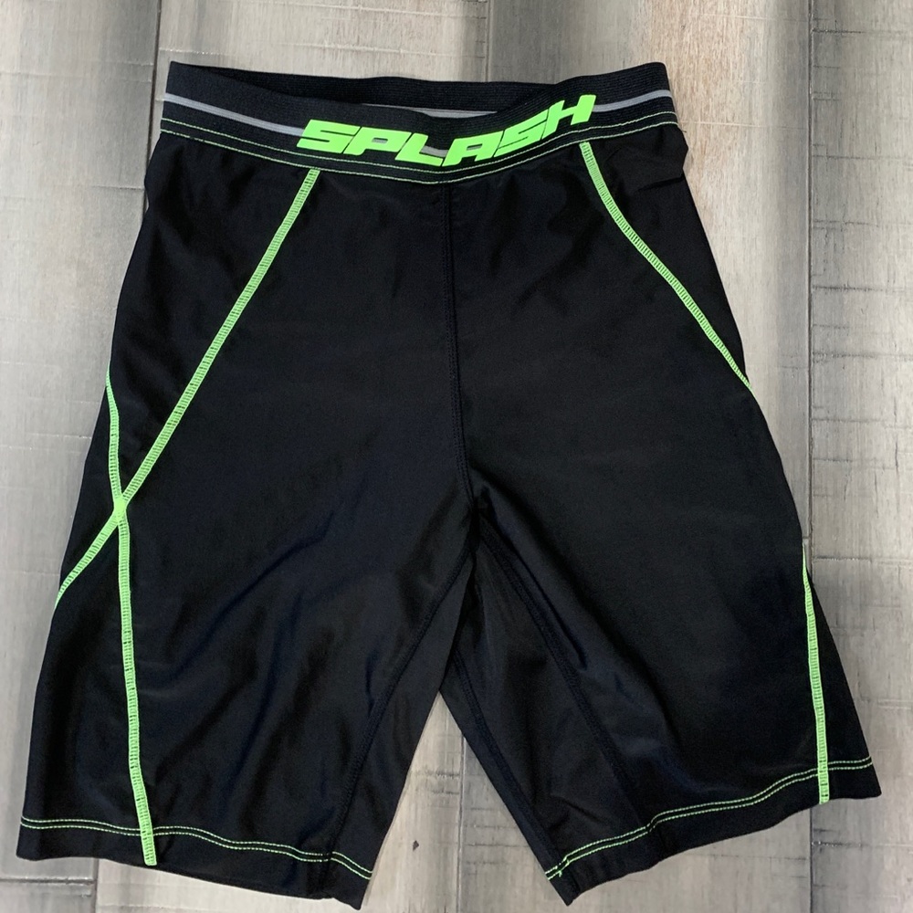 Graphic Biker Shorts
